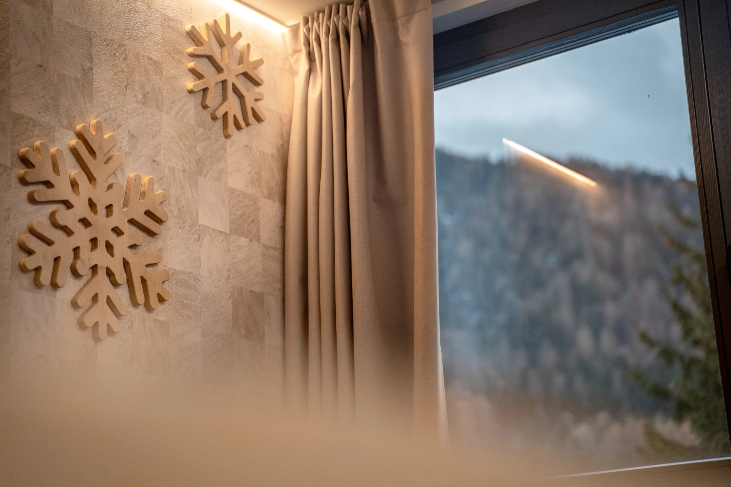 decorazione fiocchi di neve