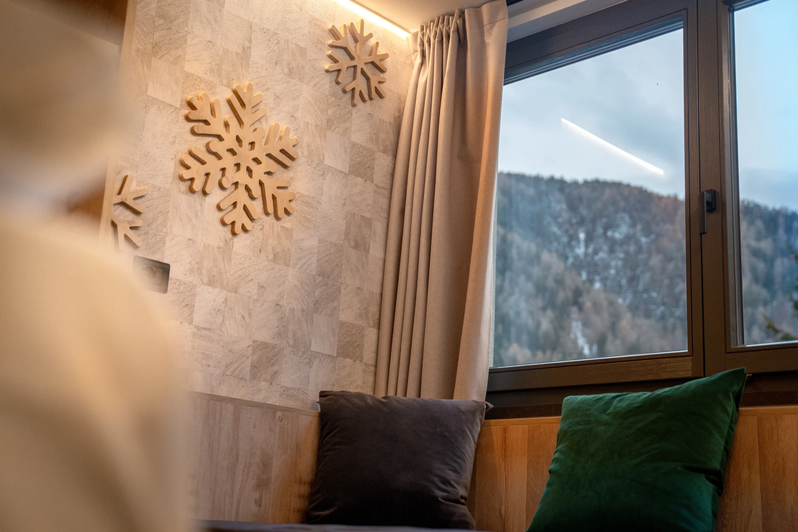 fiocchi di neve decorazione
